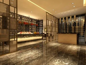 레스토랑 찻집 카페 음료수 클럽하우스 11 3D 모델