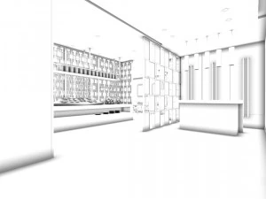 restaurant teahouse cafe drinks clubhouse 11 3D Model