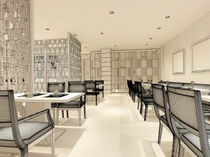 restaurant teahouse cafe drinks clubhouse 11 3D Model