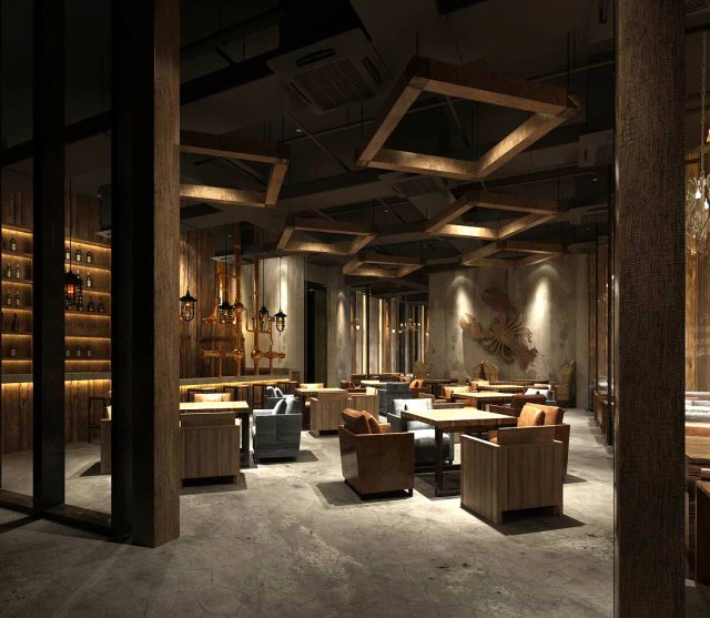 restaurant teahouse cafe drinks clubhouse 12 3D Model .c4d .max .obj .3ds .fbx .stl .blend 