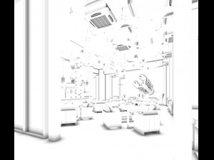 restaurant teahouse cafe drinks clubhouse 12 3D Model