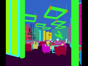 restaurant teahouse cafe drinks clubhouse 12 3D Model