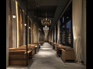 restaurant teahouse cafe drinks clubhouse 12 3D Model