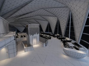 restaurant teahouse cafe drinks clubhouse 13 3D Модель
