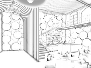 restaurant teahouse cafe drinks clubhouse 14 3D Модель