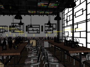 restaurant teahouse cafe drinks clubhouse 14 3D Модель