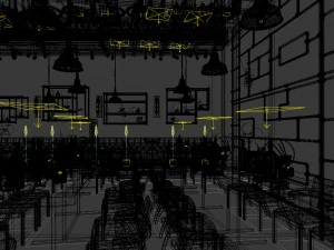 restaurant teahouse cafe drinks clubhouse 14 3D Model