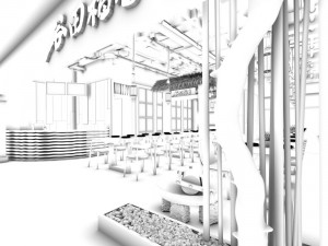 restaurant teahouse cafe drinks clubhouse 15 3D 模型