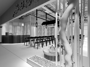 restaurant teahouse cafe drinks clubhouse 15 3D 模型