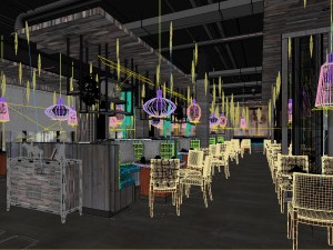 restaurant teahouse cafe drinks clubhouse 16 3D 模型