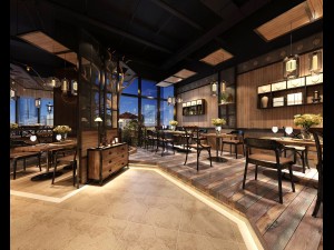 restaurant teahouse cafe drinks clubhouse 17 Modèle 3D