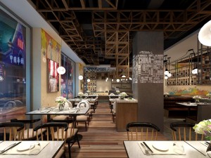 restaurant teahouse cafe drinks clubhouse 18 3D Model