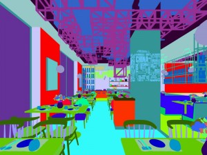 restaurant teahouse cafe drinks clubhouse 18 3D Model
