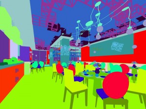 restaurant teahouse cafe drinks clubhouse 18 3D Model
