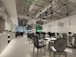 restaurant teahouse cafe drinks clubhouse 18 3D Model
