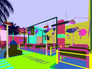 restaurant teahouse cafe drinks clubhouse 19 3D Model