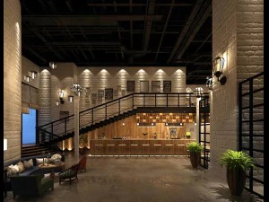 restaurant teahouse cafe drinks clubhouse 20 3D Model