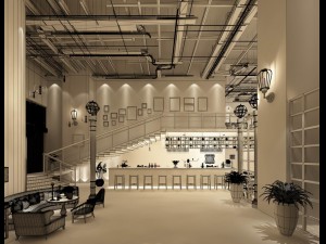 restaurant teahouse cafe drinks clubhouse 20 3D Модель