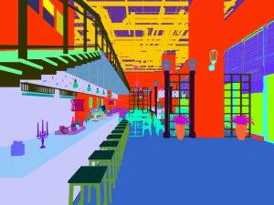 restaurant teahouse cafe drinks clubhouse 20 3D Model