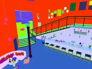 restaurant teahouse cafe drinks clubhouse 20 3D Model