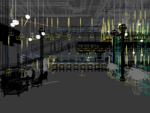 restaurant teahouse cafe drinks clubhouse 20 3D Model