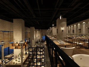 restaurant teahouse cafe drinks clubhouse 20 3D Model