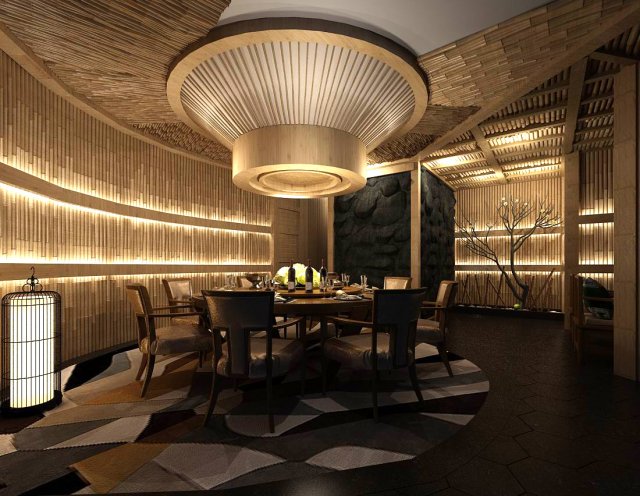 restaurant teahouse cafe drinks clubhouse 23 3D Модель .c4d .max .obj .3ds .fbx .stl .blend 