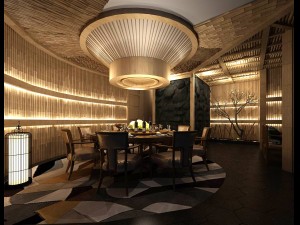 restaurant teahouse cafe drinks clubhouse 23 Modelo 3D