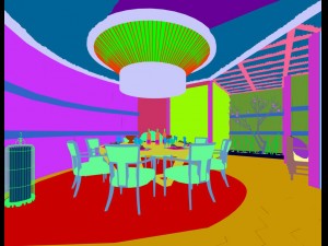 restaurant teahouse cafe drinks clubhouse 23 3D Модель