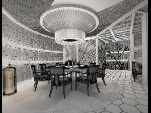restaurant teahouse cafe drinks clubhouse 23 3D Модель