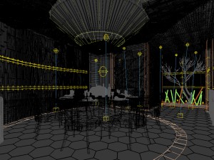 restaurant teahouse cafe drinks clubhouse 23 3D Модель