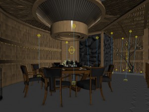 restaurant teahouse cafe drinks clubhouse 23 3D Модель
