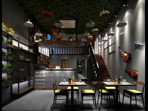 restaurant teahouse cafe drinks clubhouse 25 3D Model