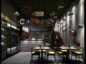 ресторан чайна кафе напої клуб будинок 25 3D Модель