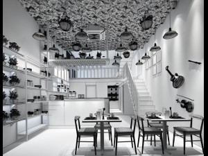 restaurant teahouse cafe drinks clubhouse 25 3D Model