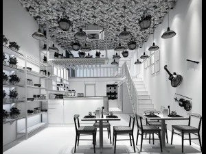 restaurant teahouse cafe drinks clubhouse 25 3D Model