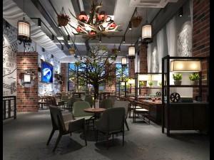 restaurant teahouse cafe drinks clubhouse 26 3D Model