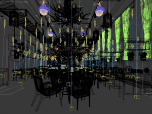 restaurant teahouse cafe drinks clubhouse 26 3D Модель