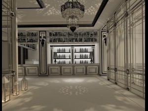 restaurant teahouse cafe drinks clubhouse 27 3D Model