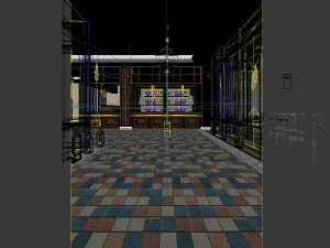 restaurant teahouse cafe drinks clubhouse 27 3D Model