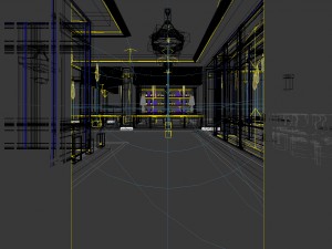 restaurant teahouse cafe drinks clubhouse 27 3D Model
