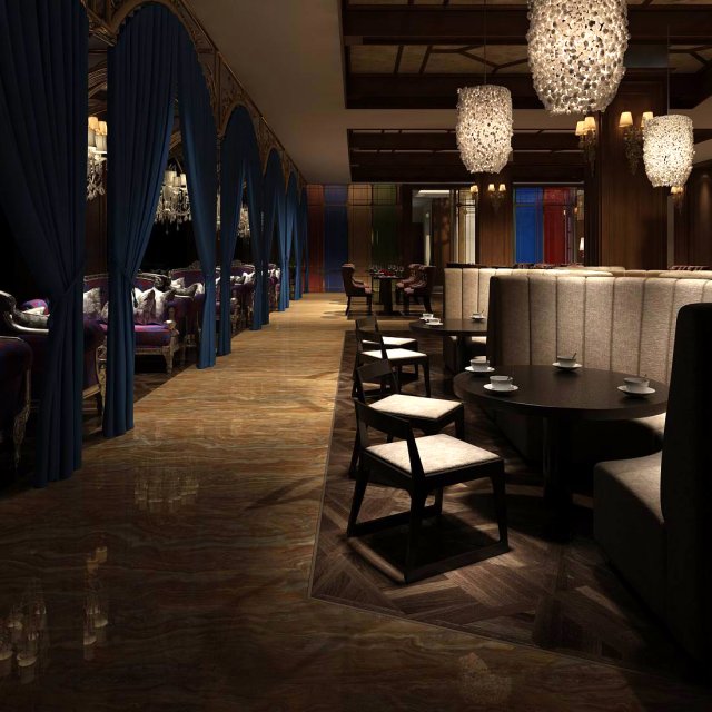 restaurant teahouse cafe drinks clubhouse 29 3D Model .c4d .max .obj .3ds .fbx .stl .blend 