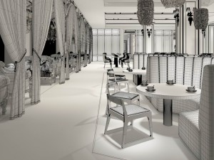 restaurant teahouse cafe drinks clubhouse 29 3D Model