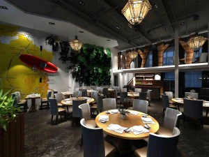 레스토랑 찻집 카페 음료수 클럽하우스 31 3D 모델