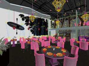 restaurant teahouse cafe drinks clubhouse 31 3D Model