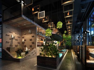 restaurant teahouse cafe drinks clubhouse 32 3D मॉडल