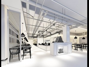 restaurant teahouse cafe drinks clubhouse 33 3D 모델