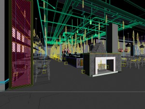restaurant teahouse cafe drinks clubhouse 33 3D 모델