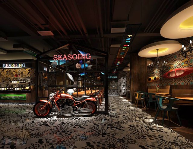 restaurant teahouse cafe drinks clubhouse 34 Modello 3D .c4d .max .obj .3ds .fbx .stl .blend 