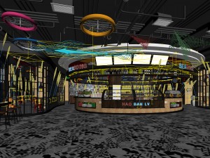 restaurant teahouse cafe drinks clubhouse 35 Model 3D